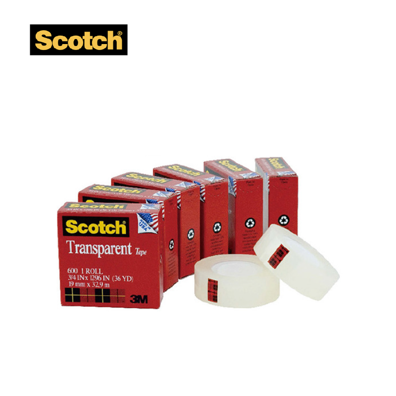 Scotch  600 Transparent Adhesive Tape 思高牌透明膠紙