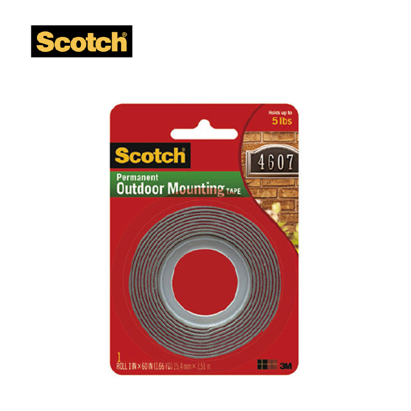 Scotch  4011 Exterior Mounting Tape (Super Strong) 思高牌超強力雙面膠貼