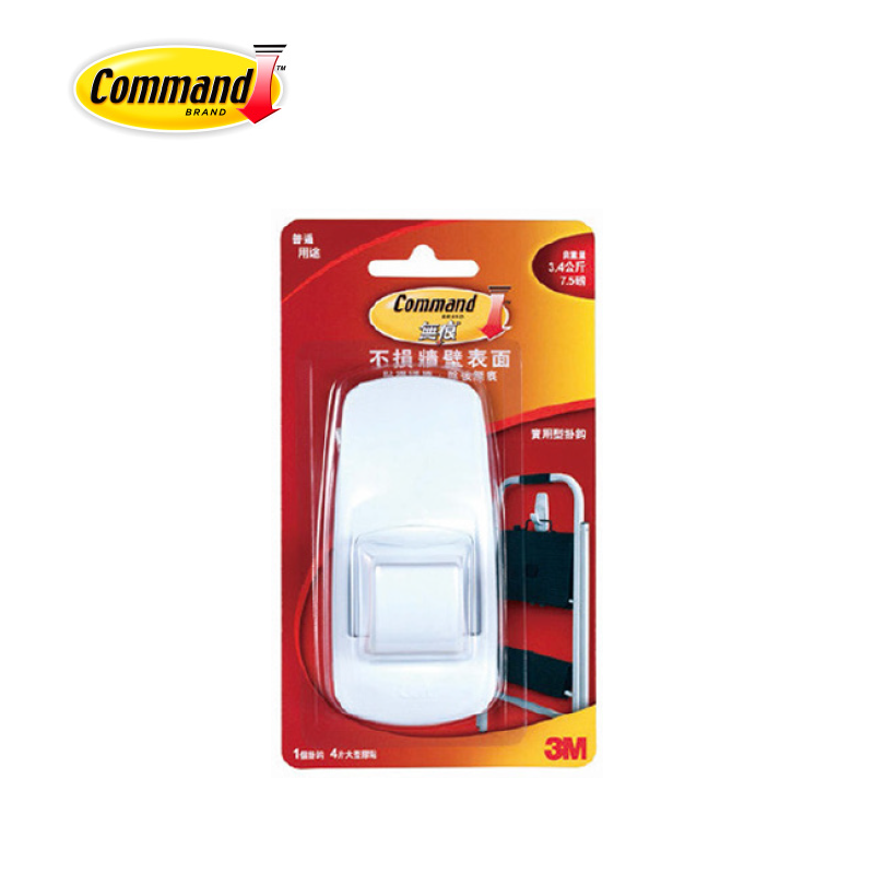 Command Hook w/ Command Adhesive 無痕掛鈎