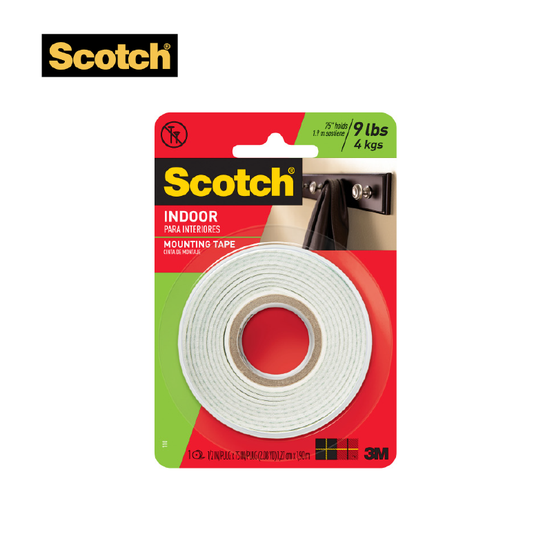 Scotch  110 Mounting Tape 思高牌雙面海綿膠貼