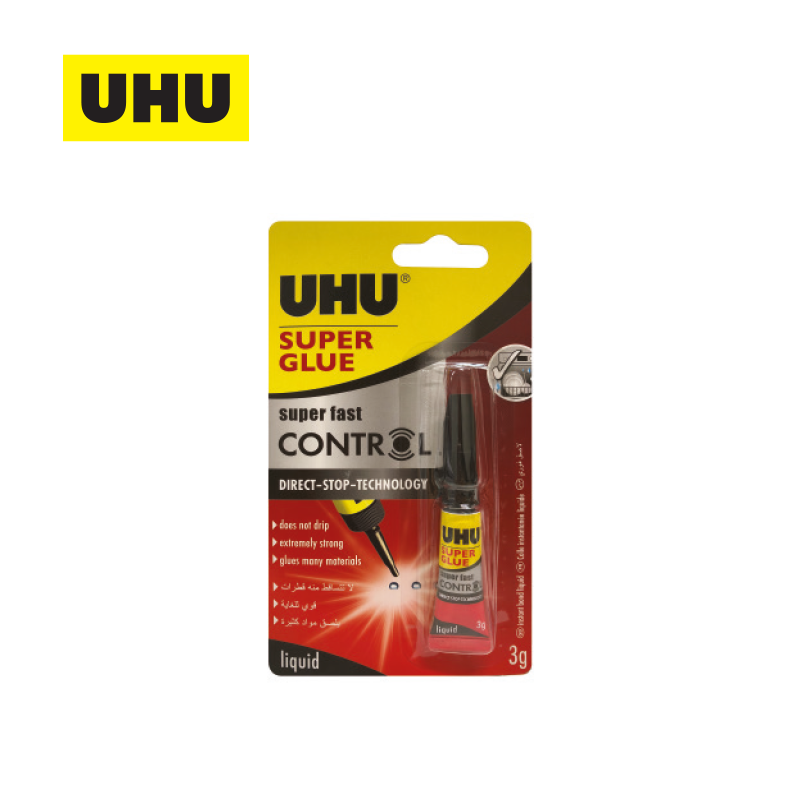 UHU 36015 Super Glue Super Fast Control 超能膠