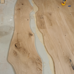 Curved Wood Flooring - Oak