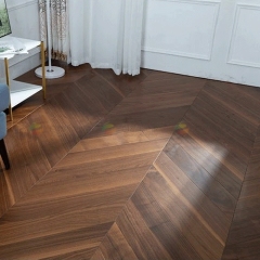 Fishbone Wooden Floor - Walnut-XD566