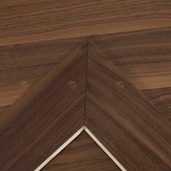 Fishbone Wooden Floor - Walnut-XD566