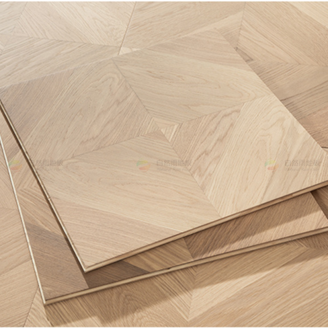 Square Wood Parquet - Frame Chevron - ZRY-5985
