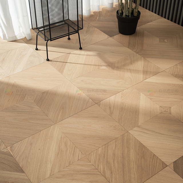 Square Wood Parquet - Frame Chevron - ZRY-5985