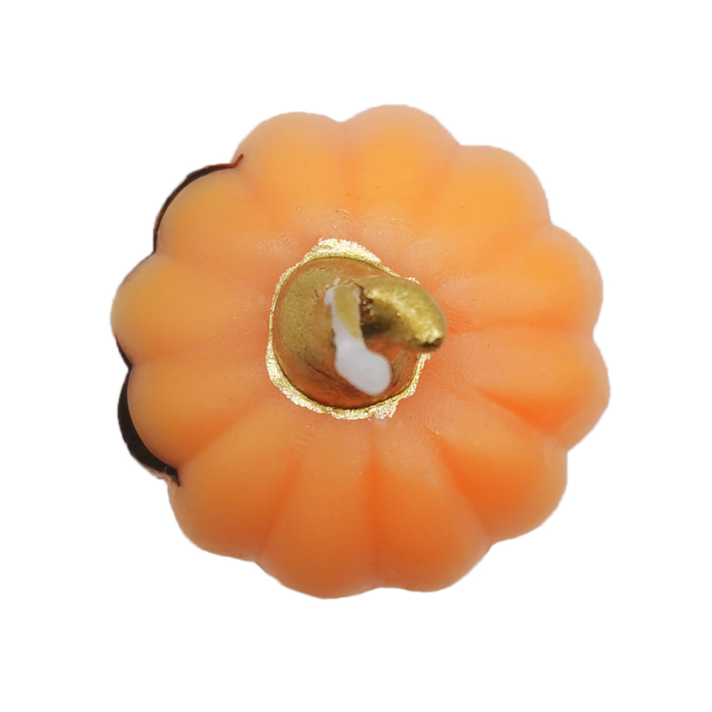 Tripled Decked Orange Pumpkin Heads_Topview
