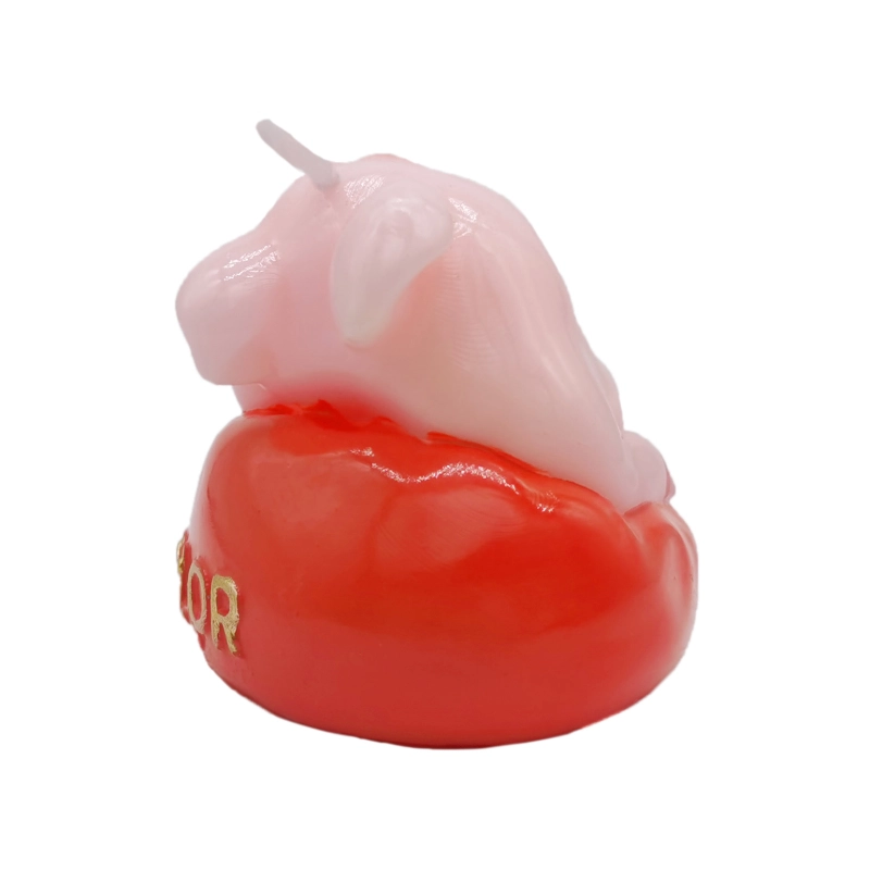 Pink Piggy Candle_Leftside