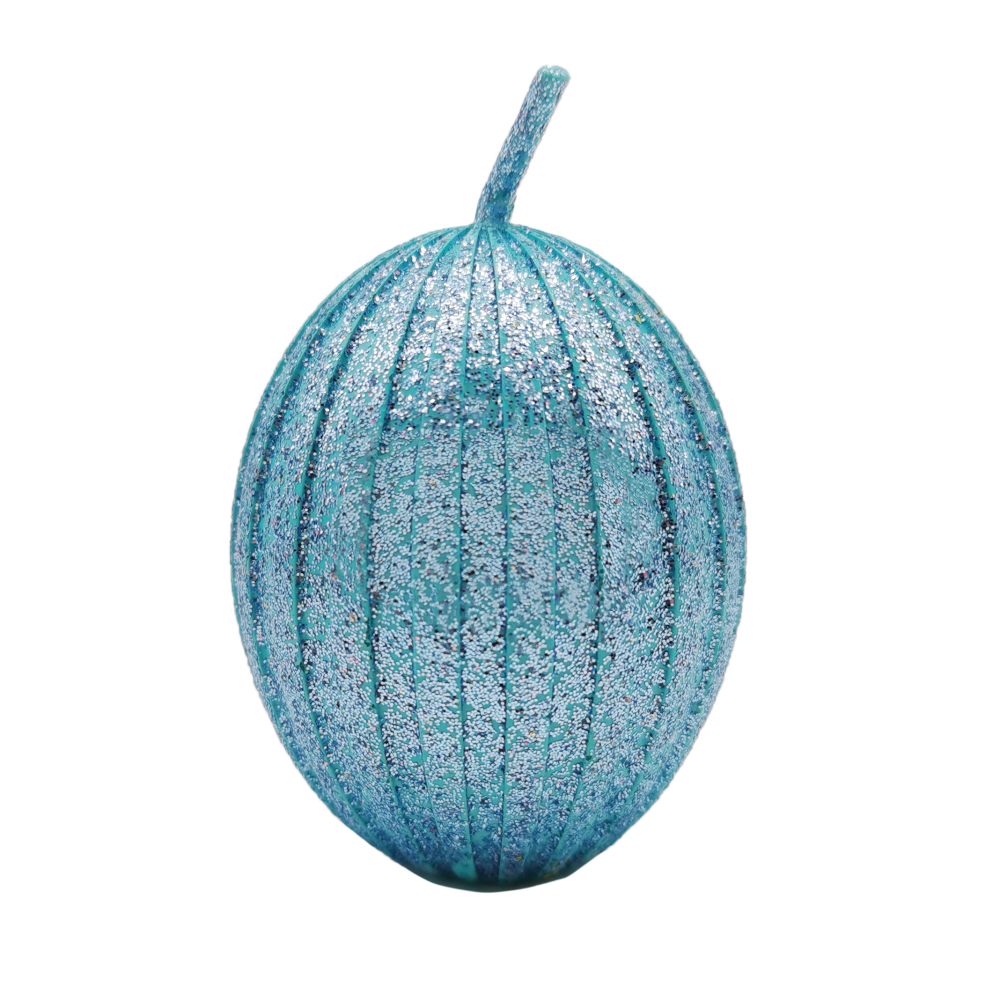 Grooved & Glittered Easter Eggs_Noble Teal  Sideview