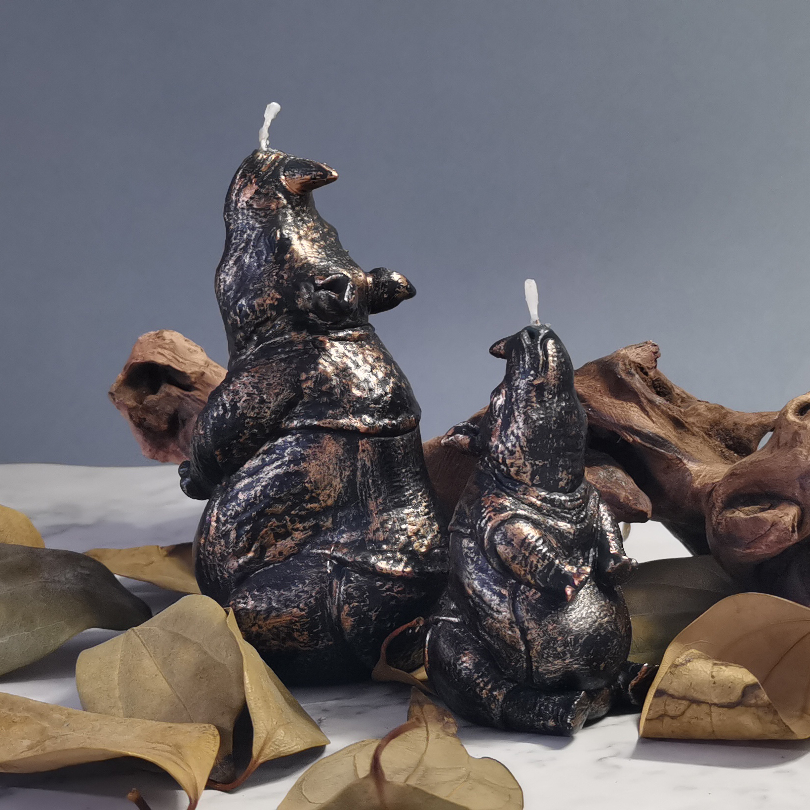 black rhino candle in fall vibes