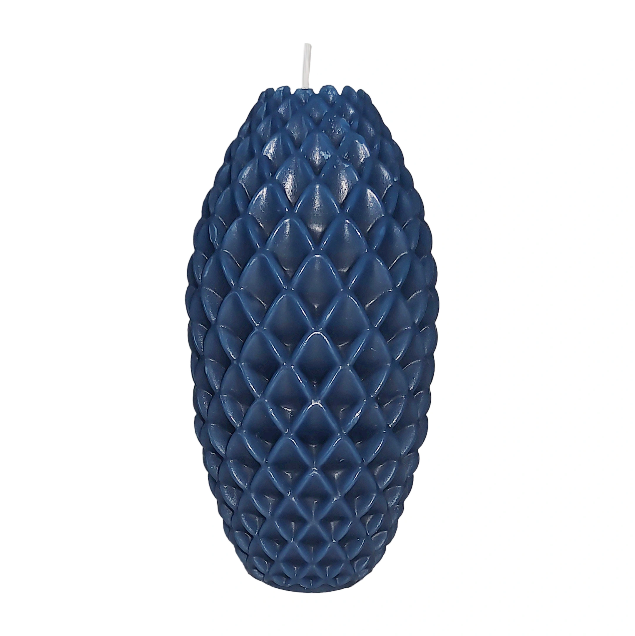 Pineapple Fruit Candle for Dining Table_Moss Green_Medium