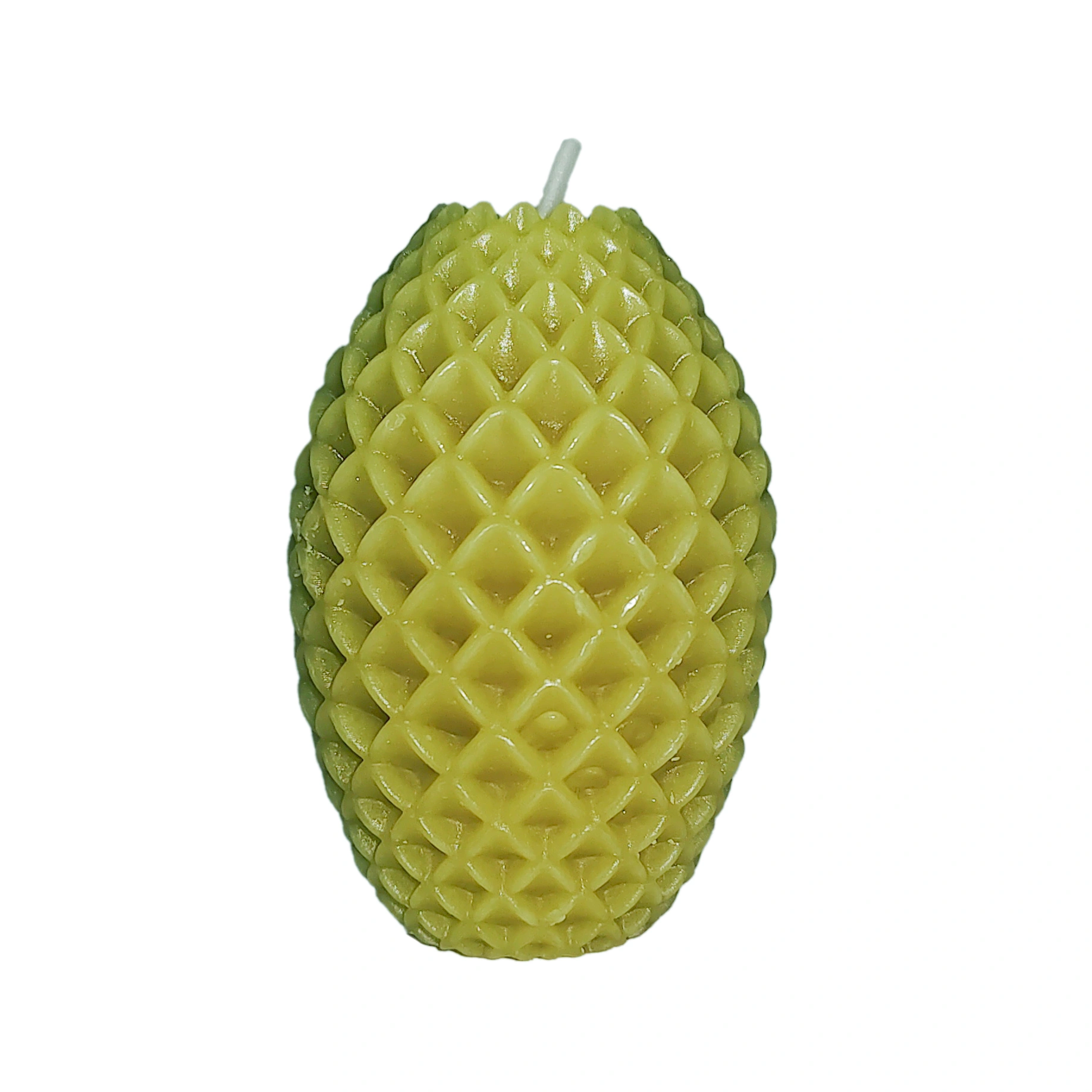 Pineapple Fruit Candle for Dining Table_Moss Green_small