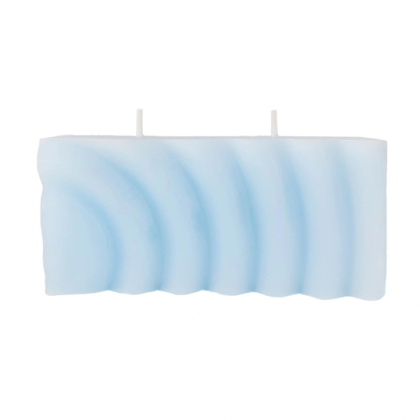 Water Ripple Rectangular Candle_front
