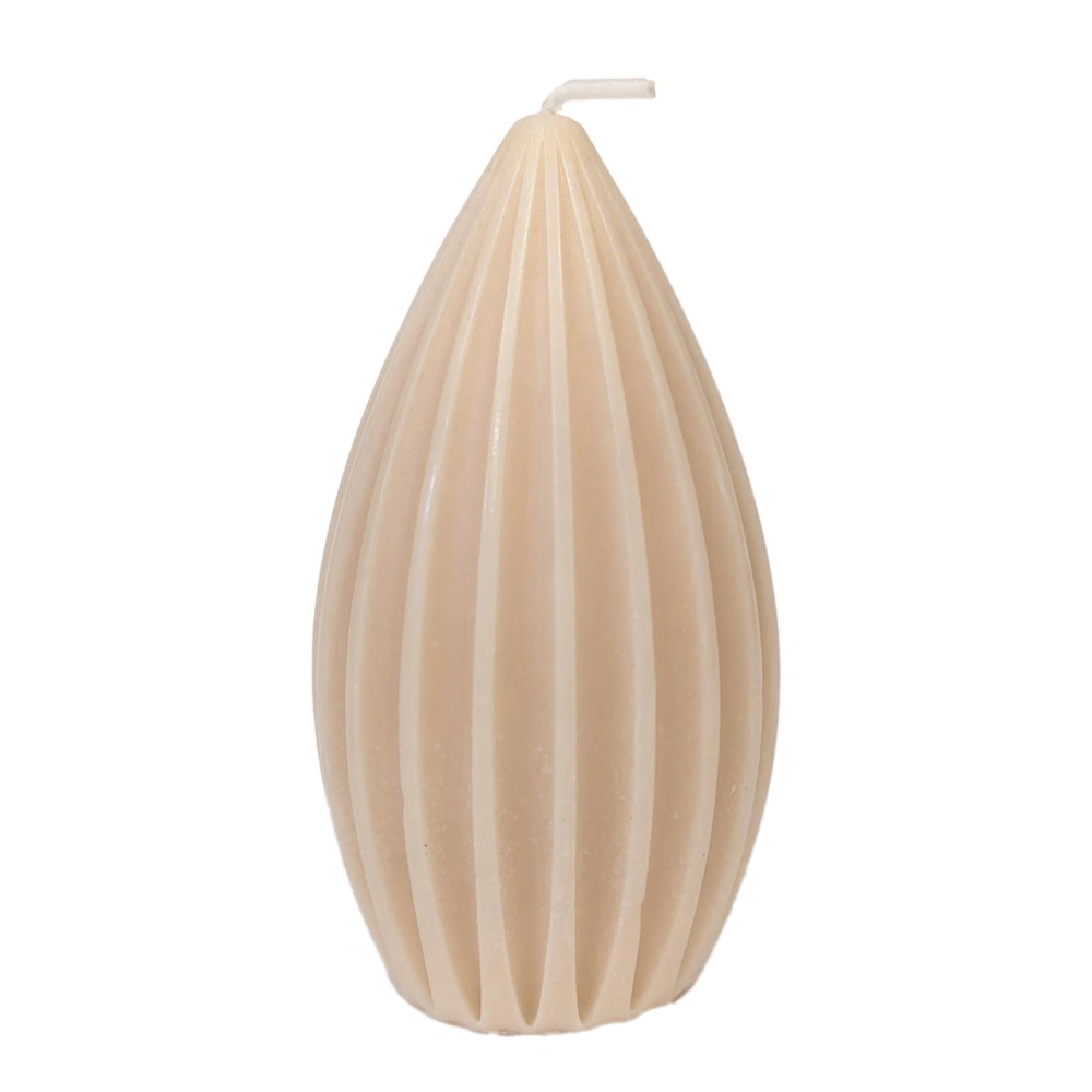 Geometric Fruit Candle_beige