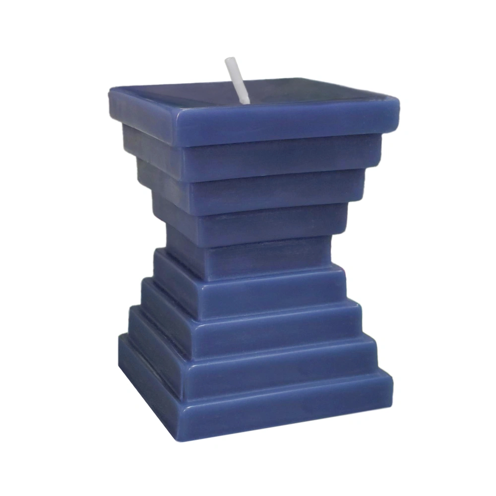 Pyramid Architecture Candle For Table