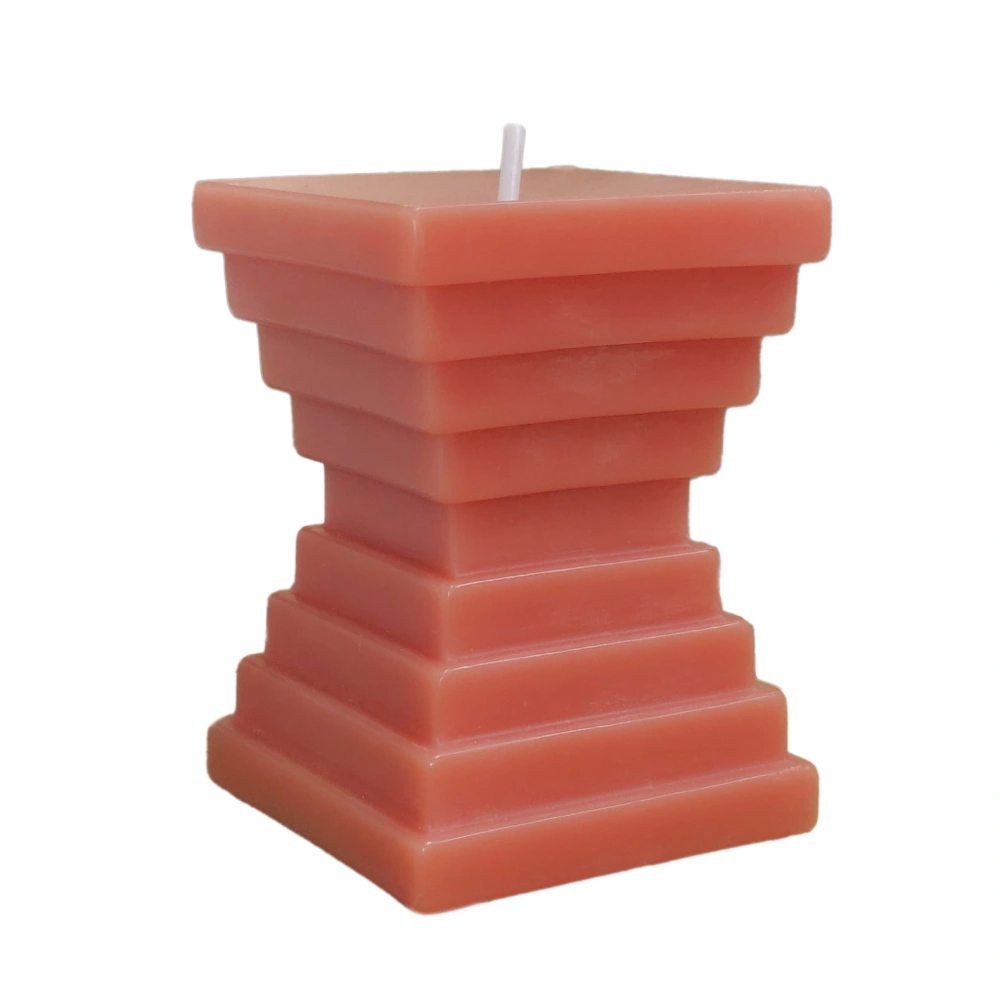 Pyramid Architecture Candle For Table
