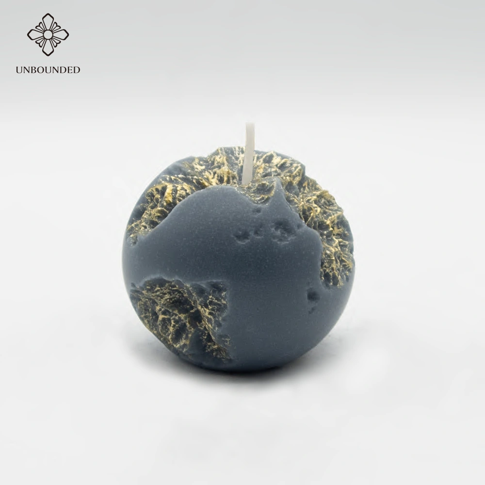 Meteorite-shaped Globe Candle