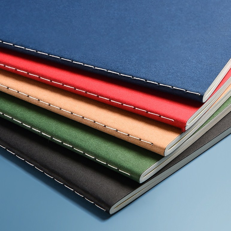 juyou paper Saddle Stitching kraft paper notebook