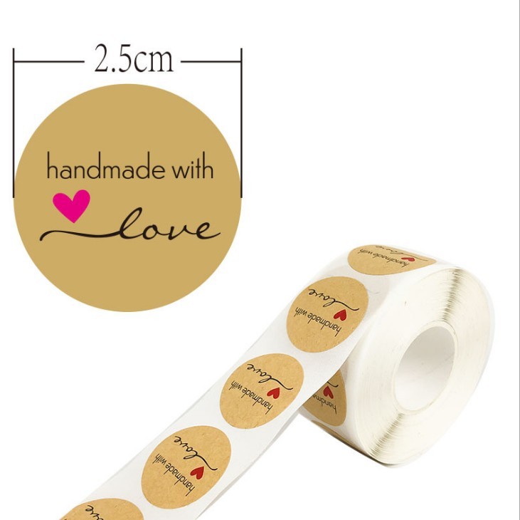 juyou paper Product name: diy baking kraft paper sticker