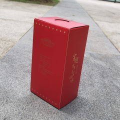 juyou paper Perfect package ideal for wine glasses packaging slide drawer box sponge holder cardboard paper gift box