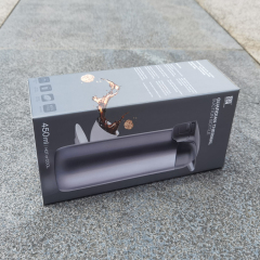 juyou paper good quality customized auto lock bottom paper box thermosflask package box design , glass bottle custom colorful box