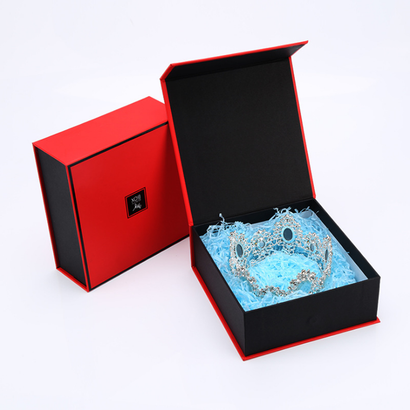 juyou paper Jewelry Gift Boxes book shaped magnetic box