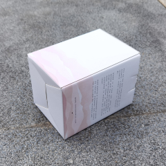 juyou paper White square auto lock bottom paper box mug packaging