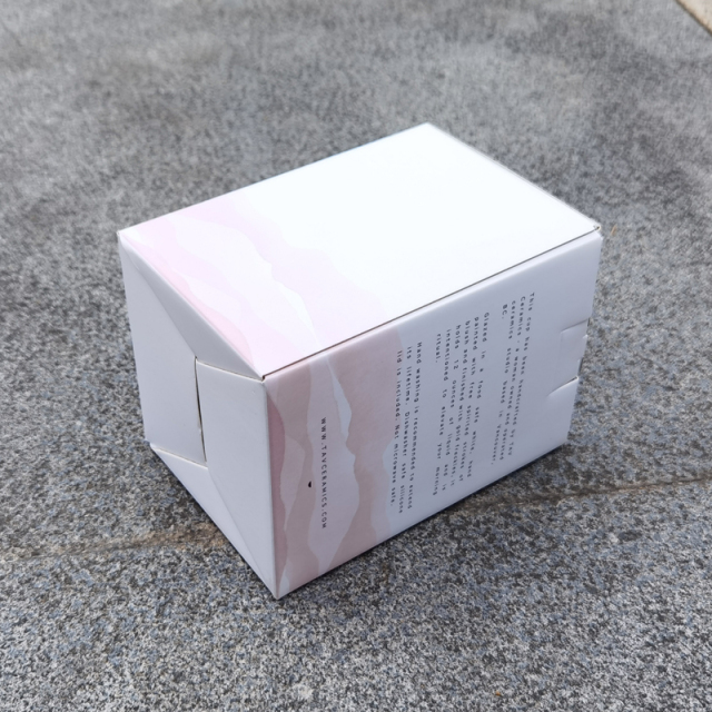 juyou paper White square auto lock bottom paper box mug packaging