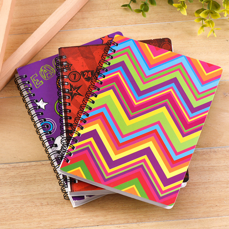 juyou paper Customized wiro coil paper noteboooks supplier student graph paper notebook  A4 sprial agenda