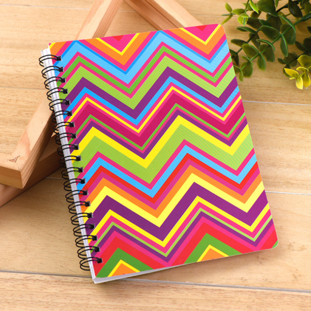 juyou paper Customized wiro coil paper noteboooks supplier student graph paper notebook  A4 sprial agenda