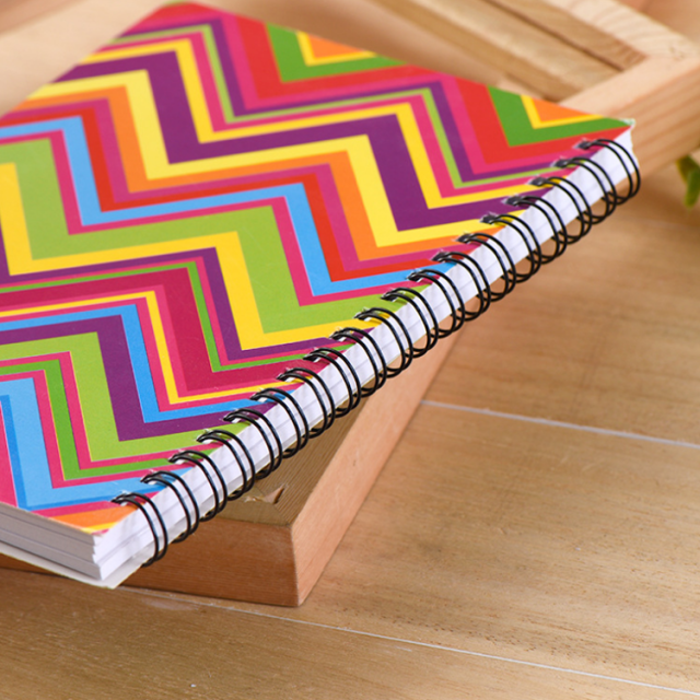 juyou paper Customized wiro coil paper noteboooks supplier student graph paper notebook  A4 sprial agenda