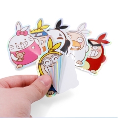 juyou paper Customized printed laser sticker cartoon waterproof sticker waterproof Gold Foil Perfume Packaging Labels Bottle Labels Sticker