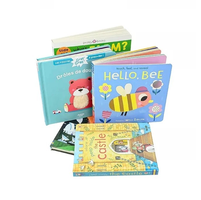 juyou paper Baby Kids Toddler Milestone Memory Board Book