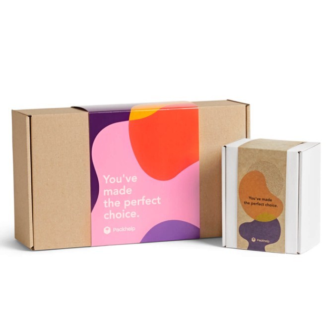 juyou paper Durable Brown White Black kraft corrugated boxes ,customized mailer box for e-commerce small business package easy folding box