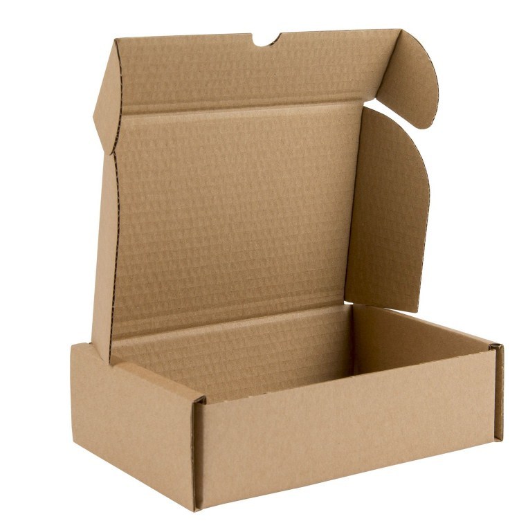juyou paper Durable Brown White Black kraft corrugated boxes ,customized mailer box for e-commerce small business package easy folding box