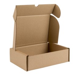 juyou paper Durable Brown White Black kraft corrugated boxes ,customized mailer box for e-commerce small business package easy folding box