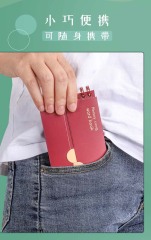 juyou paper double spiral memo portable paper notebook with sleeve