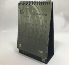 juyou paper Company promotion products advertisment printed 2025 table calendar