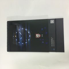 juyou paper Company promotion products advertisment printed 2025 table calendar