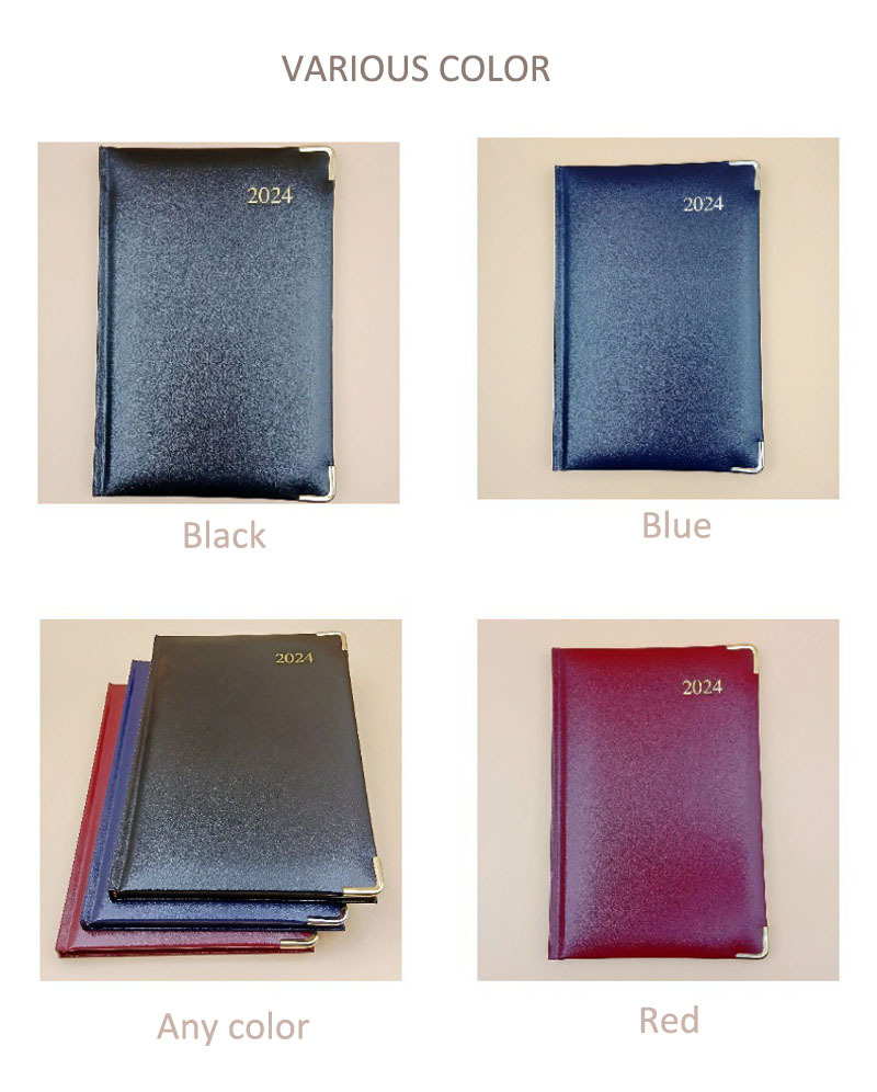 juyou paper Personalisation hot stamped PU cover agenda design office supplies paper diary custom paper jornal notebook