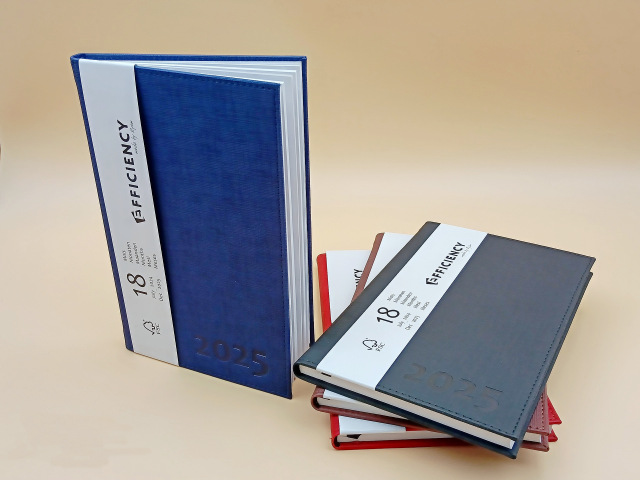 juyou paper Premium PU embossed hardcover A5 jornal diary FSC paper inner pages printed notebook