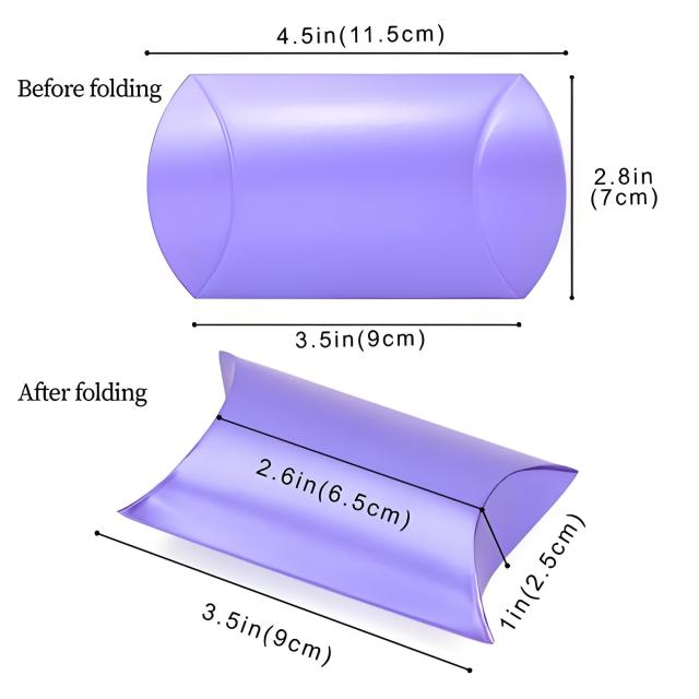 juyou paper kraft pillow shaped design gift box with transparency PVC window underwear packaging