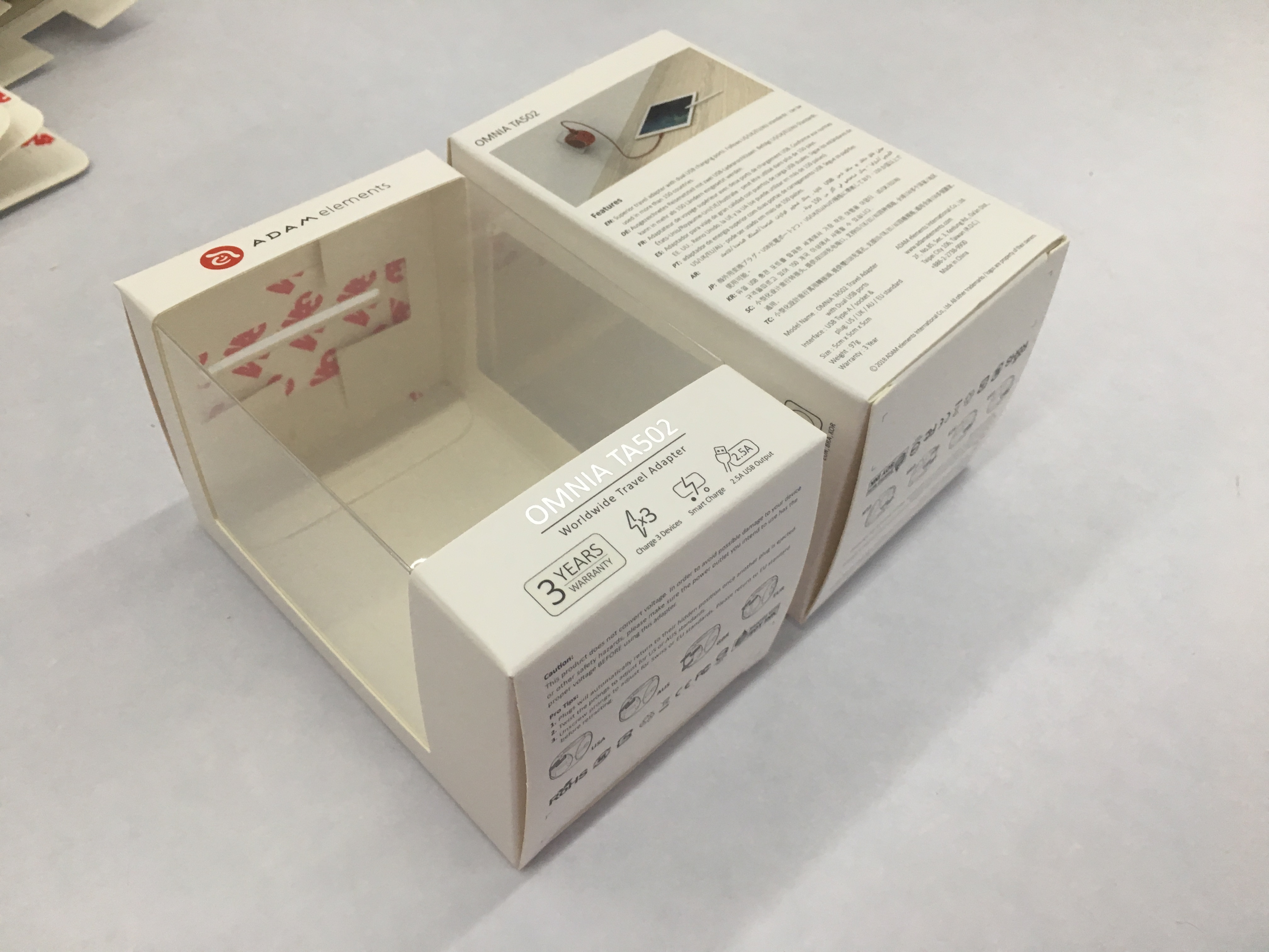 juyou paper customized design cardboard paper box with transparency PVC window ,Perfect for feeding bottle , face cream , underwear, toys ,home accessories packaging or a collection of smaller items.