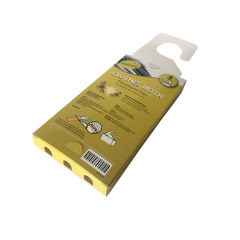 juyou paper Double tuck end box clothes moth traps packaging box custom design glossy cardboard paper box with hanger