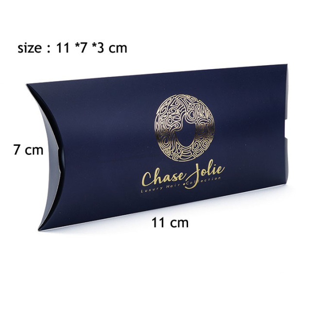 juyou paper customized pillow shaped cardboard box matt lamination for nail polish package