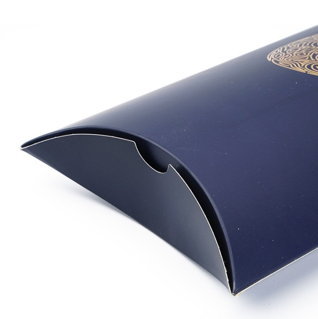 juyou paper customized pillow shaped cardboard box matt lamination for nail polish package
