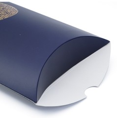 juyou paper customized pillow shaped cardboard box matt lamination for nail polish package