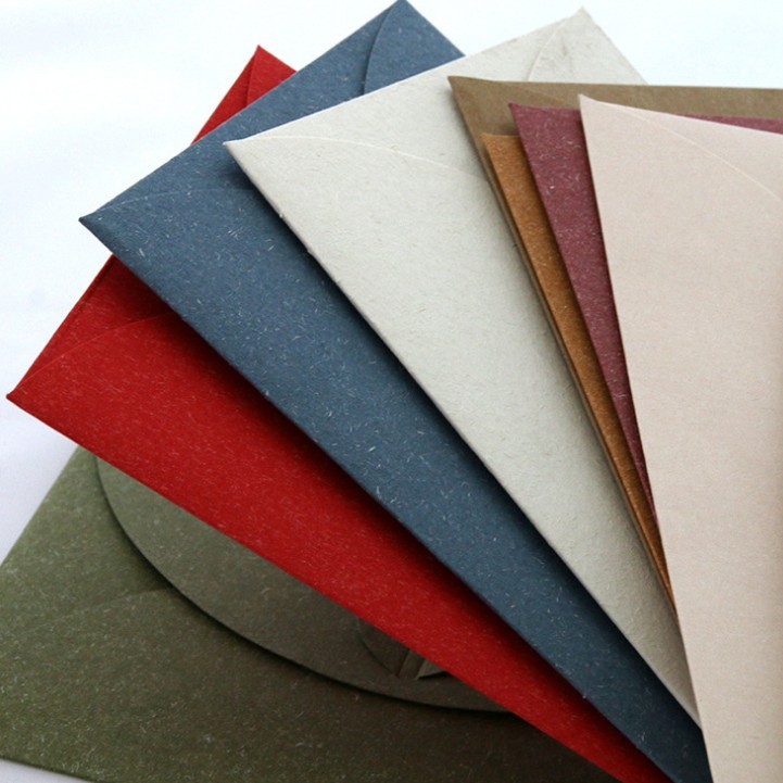 juyou paper Business invitations paper envelopes Specialty colorful paper envelope with hot stamping