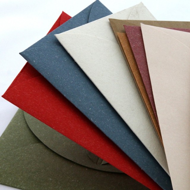 juyou paper Business invitations paper envelopes Specialty colorful paper envelope with hot stamping
