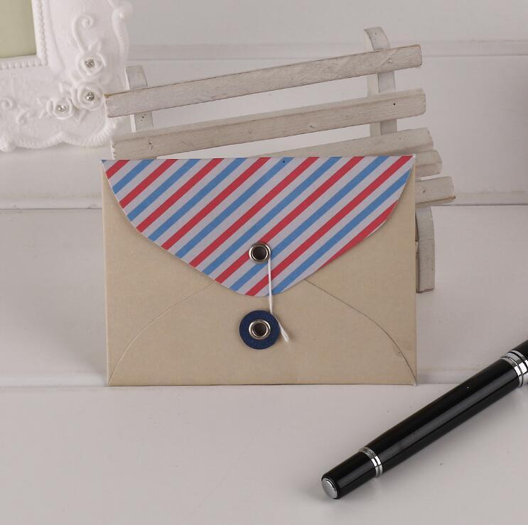 juyou paper Document bag cardboard paper envelope lock with string customized files bag